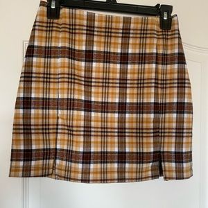 Plaid Skirt